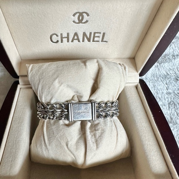 CHANEL Premiere Women's 7” Silver Hardware Watch Vintage 1987 - Picture 10 of 16